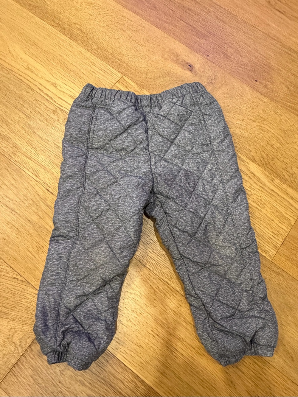 GUC Gap kids Quilted Gray insulated Pants for cold weather